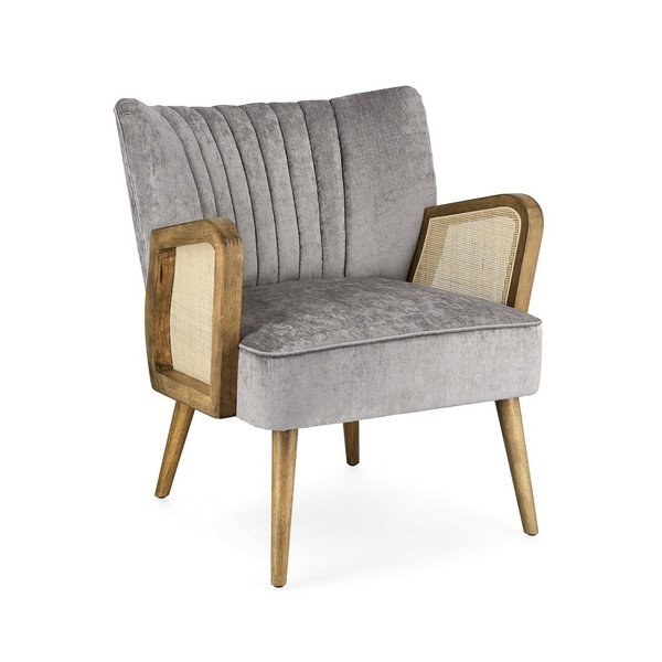 Hall sametist tugitool Virna - Bizzotto