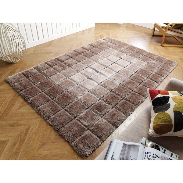Pruun vaip Cube, 120 x 170 cm - Flair Rugs-image-4