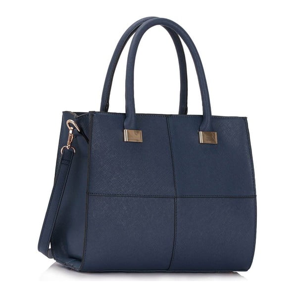 Tmavě modrá kabelka L&S Bags Chesnay