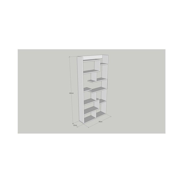 Bílá knihovna Kuttap White-image-2