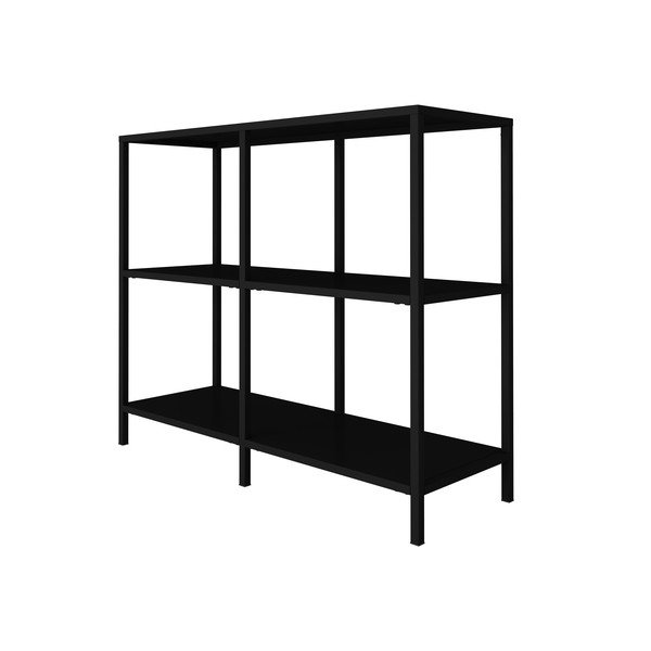 Must metallist riiul, laius 100 cm Lite - Canett-image-3