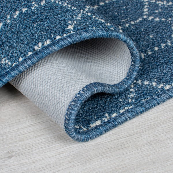 Tumesinine pestav koridorivaip 57x230 cm Argyll - Flair Rugs-image-2