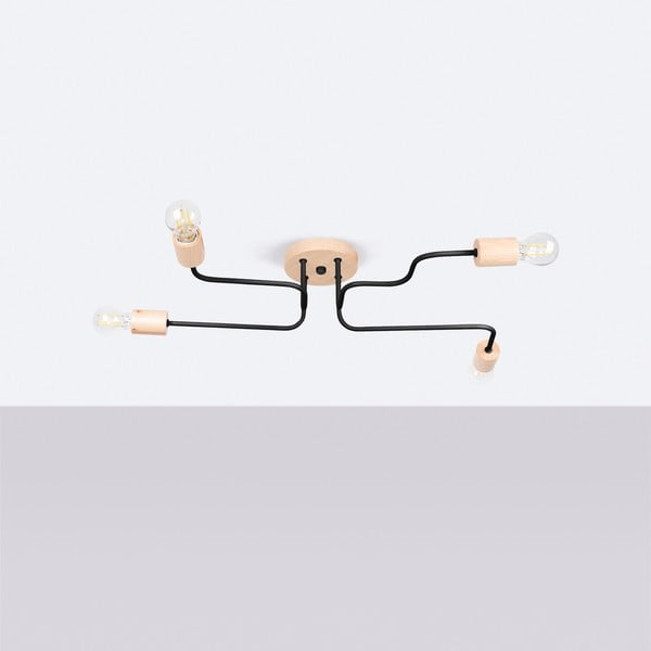 Must-puiduvärvi laevalgusti 58x75 cm Dazzle - Sollux-image-2