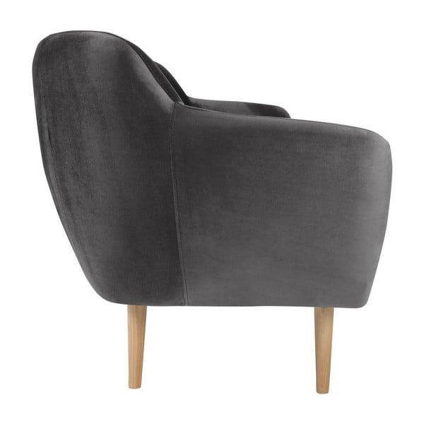 Šedá třímístná pohovka Mazzini Sofas Benito-image-4