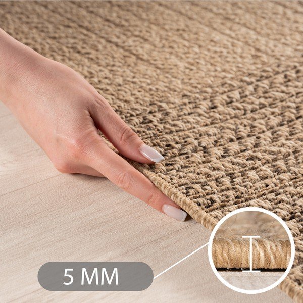 Pruun ümmargune sise- ja õuevaip ø 160 cm Timber 1405 - Ayyildiz Carpets-image-2