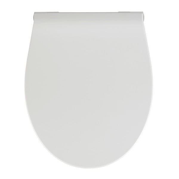 Valge WC iste LED tuledega ja hõlpsasti sulguv Gubbio, 44 x 36,8 cm - Wenko-image-3