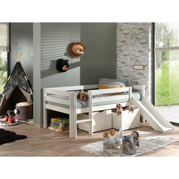 Valged sahtlid lastevoodi alla 2tk Pino - Vipack-image-3