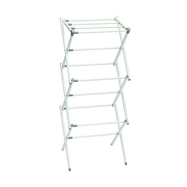 Valge 3-astmeline riidekuivatusmasin , 75 x 38 cm Brezio - iDesign-image-4