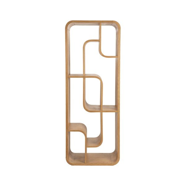 Tammepuidust raamaturiiul 60x160x35 cm Seven - Zuiver-image-2