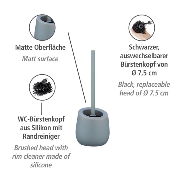 Hall keraamiline WC-hari Badi - Wenko-image-3