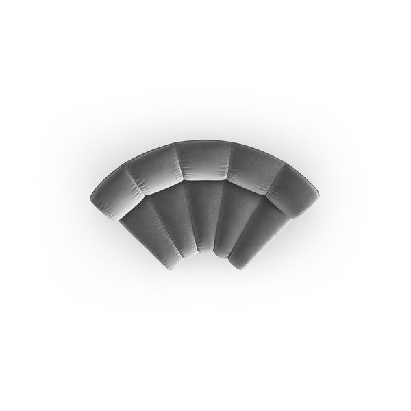 Helehall sametist diivanimoodul (muutuv nurk) Lupine - Micadoni-image-2