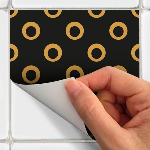 Komplekt 15 seinakaunistusega seinakaunistused Azulejos plaadid , 10 x 10 cm San Juan - Ambiance-image-3