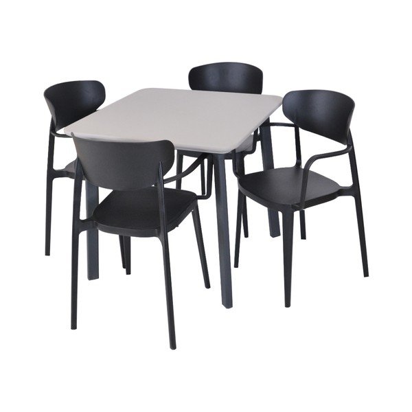 Must plastikust aiatool Mare - Rojaplast-image-2