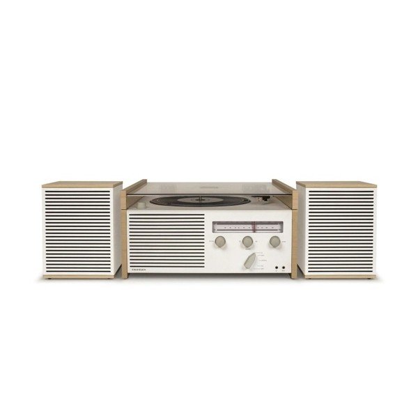 Valge ja beež plaadimängija Natural Switch II - Crosley-image-1