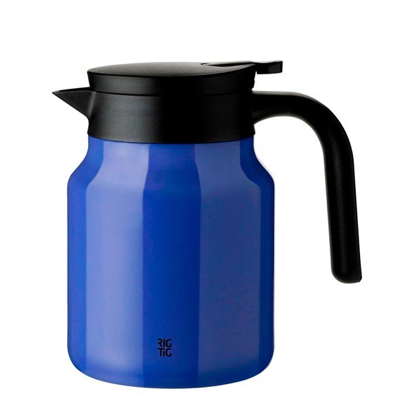 Sinine roostevabast terasest termoskann 900 ml Therm-It - RIG-TIG
