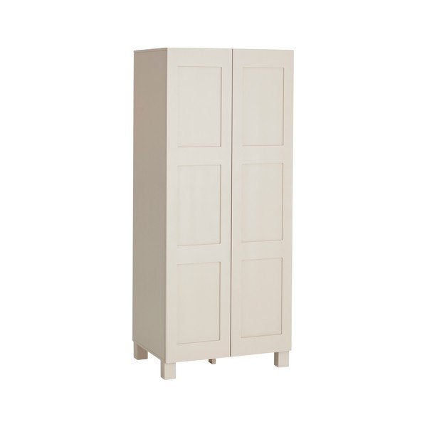 MDF-ist hallikasbeež rippuv riidekapp 80x190x61 cm Ben - Ellos Home