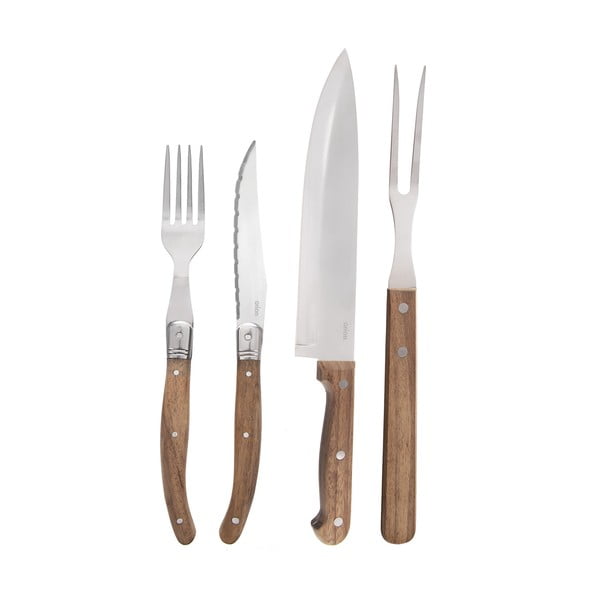 Hõbedased roostevabast terasest söögiriistad 15 tk - Orion-image-2