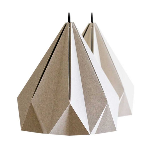Origamica lustr Spring Light For Two Elegant Grey