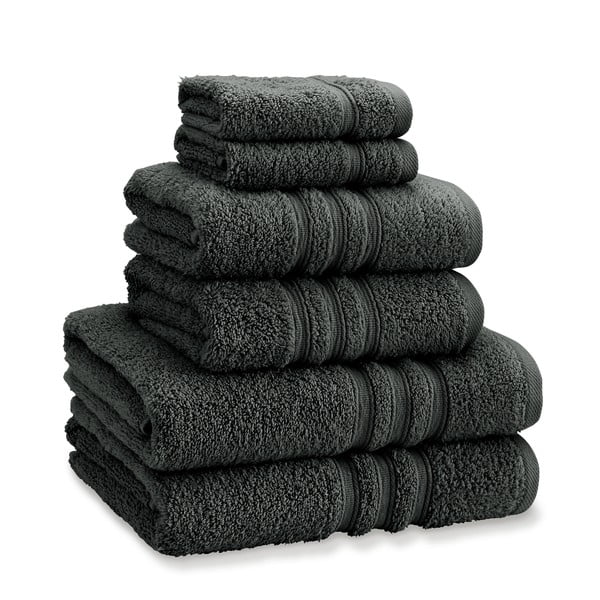 Tumehallid froteerätikud 6tk komplektis Zero Twist - Catherine Lansfield