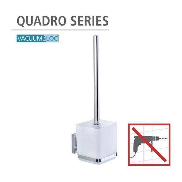 Vacuum-Loc isekandev WC-harja hoidik, kandevõime kuni 33 kg - Wenko-image-4