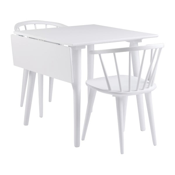 Valge kummist söögitool Carmen - Rowico-image-3