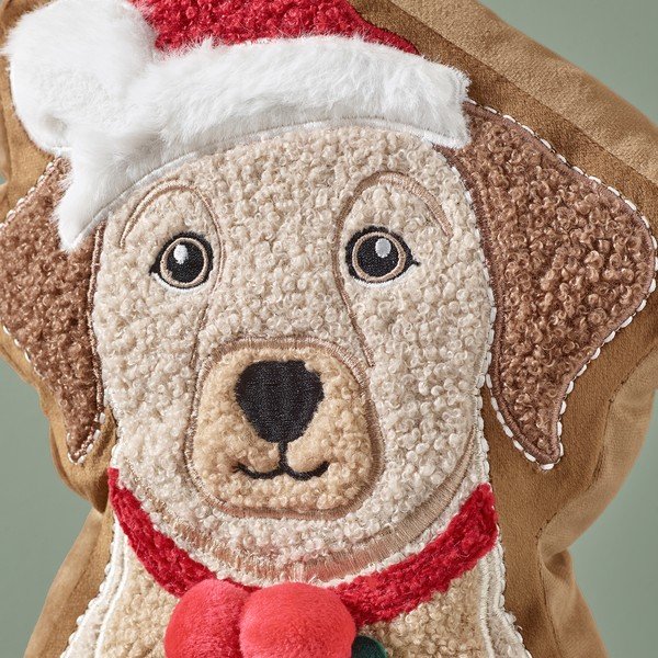 Dekoratiivne padi 20x30 cm Christmas Dog - Catherine Lansfield-image-2