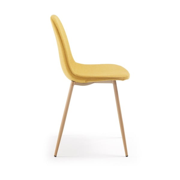 Sinepikollane söögitool Lissy - Kave Home-image-2