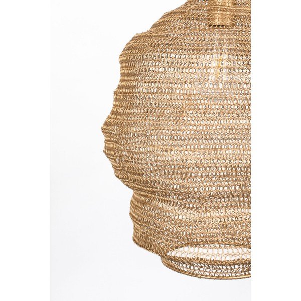 Rippvalgusti kuldset värvi , ø 48 cm Lena - White Label-image-4