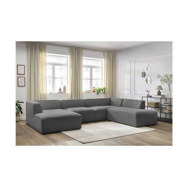 Tumehall mooduldiivan (parem nurk/U-kujuline) Megeve - Bobochic Paris-image-3