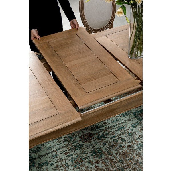 Pikendatav mangopuidust söögilaud, 90x180 cm Domitille – Bizzotto-image-2