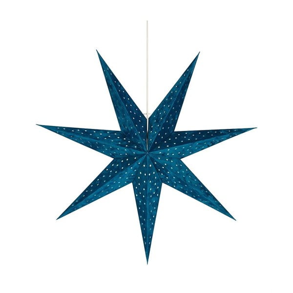 Sinine rippuv valgusti, kõrgus 75 cm Velours - Markslöjd