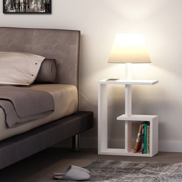 Valge vabalt seisev lamp Saly - Homitis-image-1