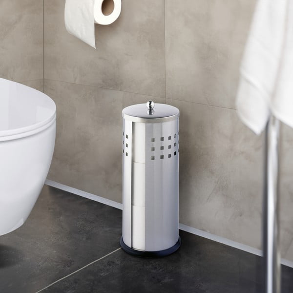 Hõbedane tualettpaberi hoidja Matt Ancona - Wenko-image-1