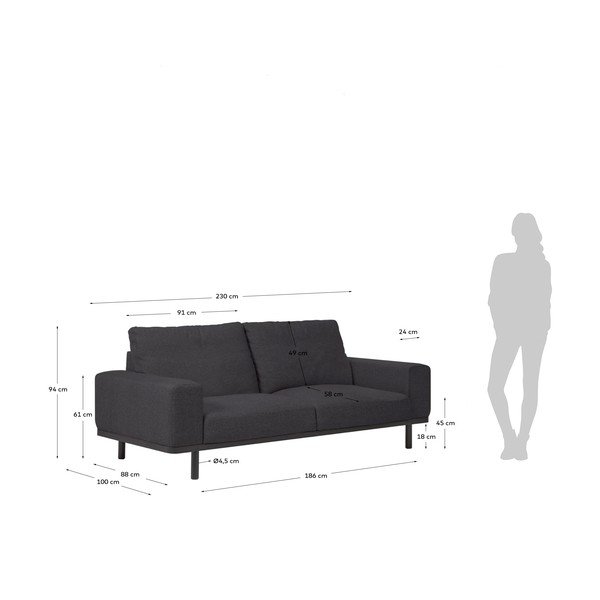 Must diivan Noa - Kave Home-image-4