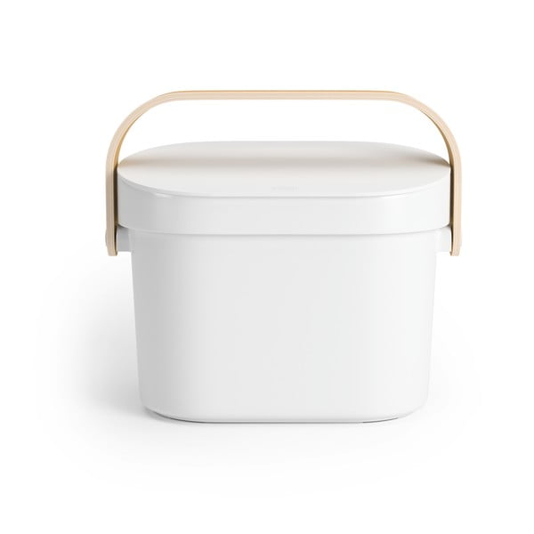 Valge kompostitavate jäätmete konteiner 4 l Bellwood - Umbra