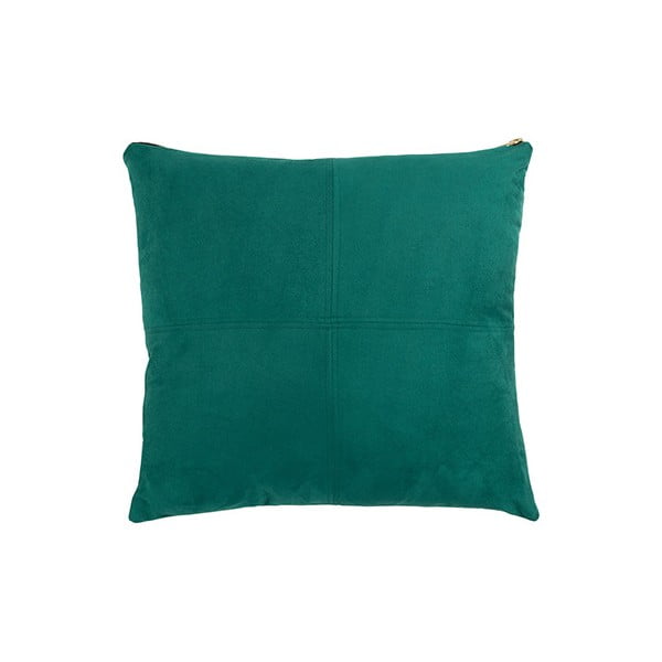Zelený polštář White Label Mace, 45 x 45 cm