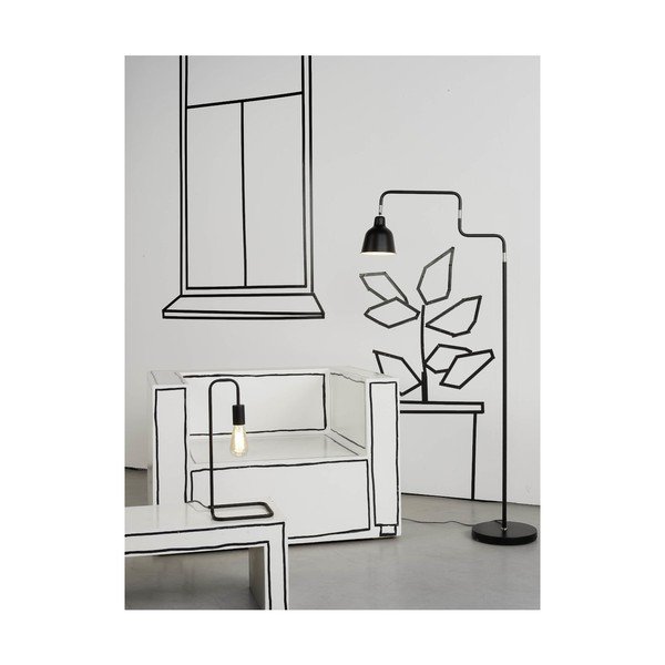 Must põrandalamp metallist varju (kõrgus 150 cm) London - it's about RoMi-image-2