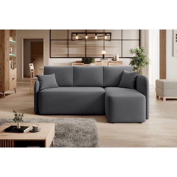 Tumeroheline sametist lahtikäiv/sahtliga nurgadiivan (parem nurk/lamamisosaga) Hadson – ELTAP-image-1