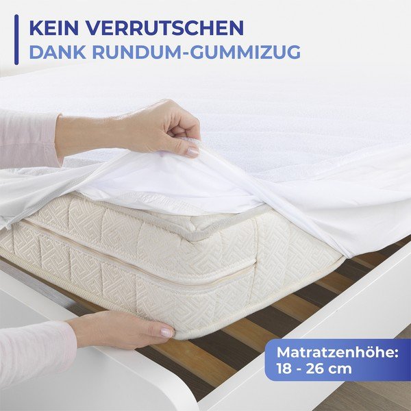 Veekindel antiallergeenne madratsikaitse 100x200 cm - Maximex-image-1