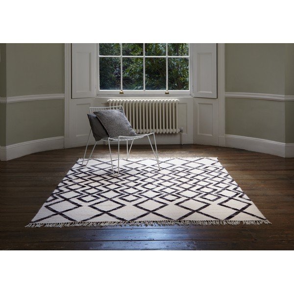 Beež ja must vaip Diamond, 120 x 170 cm Hackney - Asiatic Carpets-image-4
