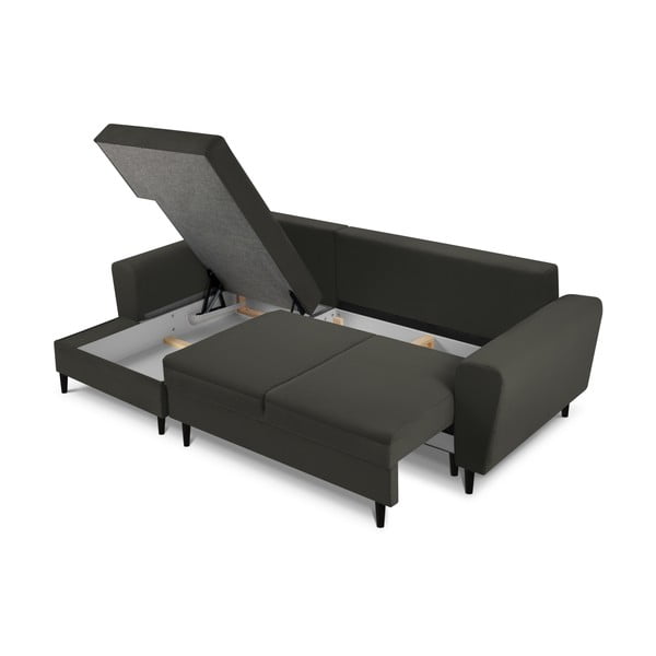 Must velvetist panipaigaga nurgadiivanvoodi (vasak nurk) Kyoto - Cosmopolitan Design-image-3