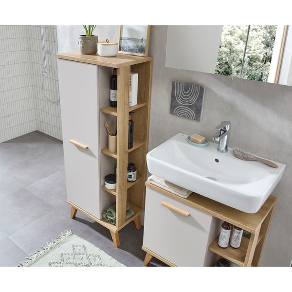 Kreemi tammespoonist valamukapp 60,5x65 cm Quickset 966 - Pelipal-image-3