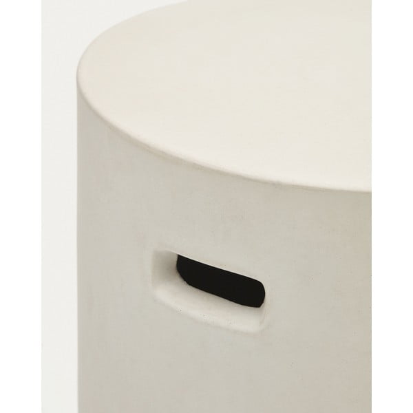 Betoonist ümmargune aia jalapink  ø 37 cm Aiguablava – Kave Home-image-3