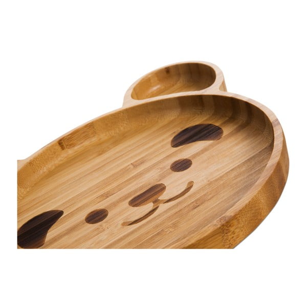 Bambusest valmistatud söögikomplekt lastele Teddy - Bambum-image-3