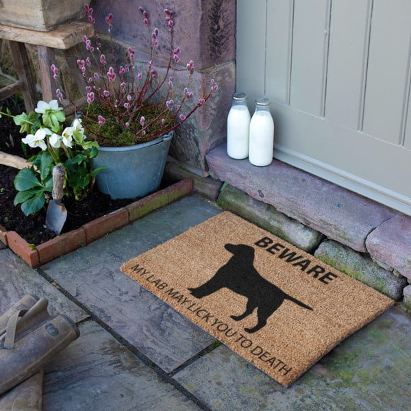 Kookoskiududest matt  40x60cm Labrador - Artsy Doormats-image-2
