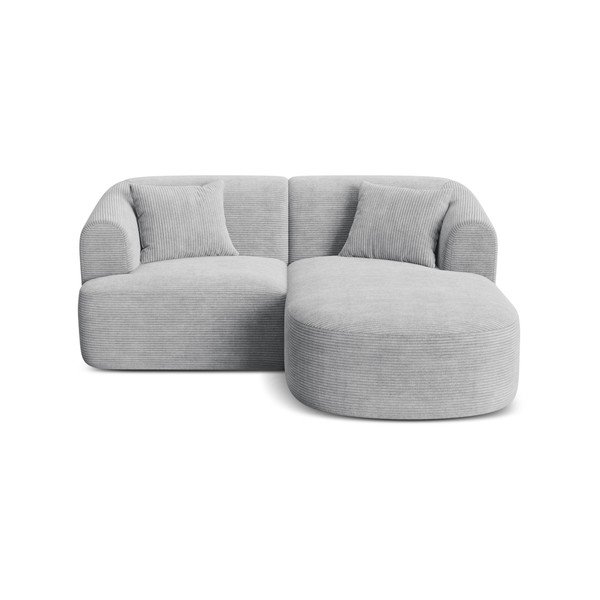 Helehall kordriidest nurgadiivan (parem nurk/diivanvoodiga) Campi - Cosmopolitan Design