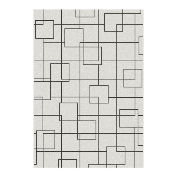 Bílý koberec Universal Norway Square, 140 x 200 cm