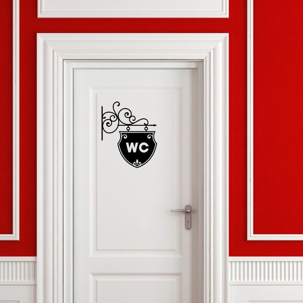 Samolepka Ambiance Old And Chic WC-image-1