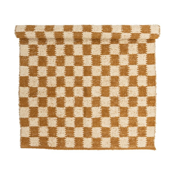 Beež/merevaiguvärvi puuvillane vaip 140x200 cm Chola - Bloomingville-image-4