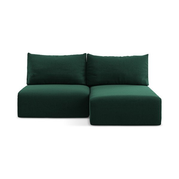 Tumeroheline sametdiivanvoodi/panipaigaga nurgadiivan (parem nurk/diivanvoodiga) Kalena - Makamii